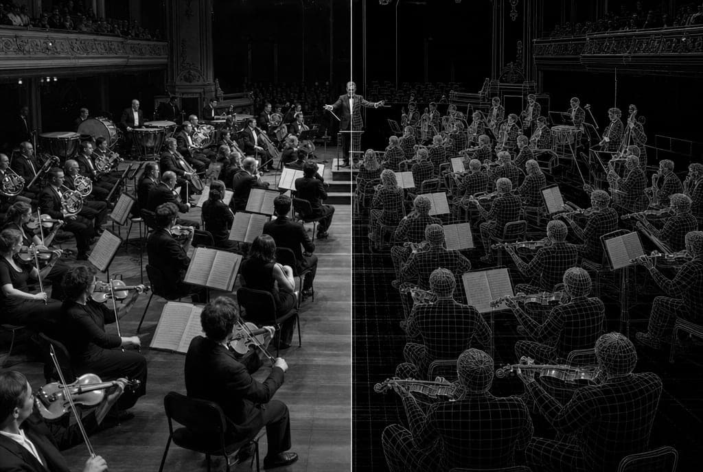 Orkestra e gjallë përballë asaj digjitale